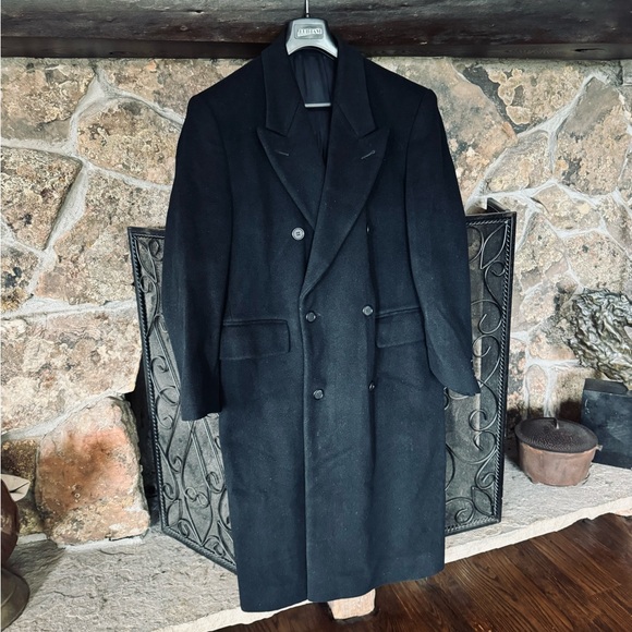 NWOT- Classic wool blend DB overcoat - Picture 2 of 7